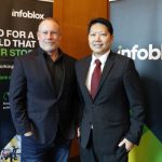 Infoblox_Paul and Apichart stand