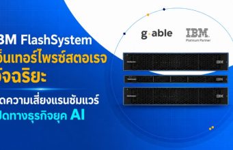 IBM FlashSystem เอ็นเทอร์ไพรซ์สตอเรจอัจฉริยะ ปิดความเสี่ยงแรนซัมแวร์ เปิดทางธุรกิจยุค AI
