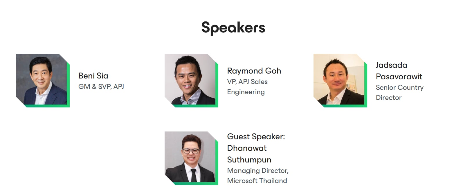 Veeam Speakers