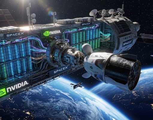 Nvidia และ SpaceX ร่วมเดินหน้าโครงการพัฒนาศูนย์ข้อมูล AI กลางอวกาศ